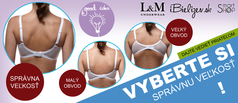 Vyberte si správnu veľkosť!