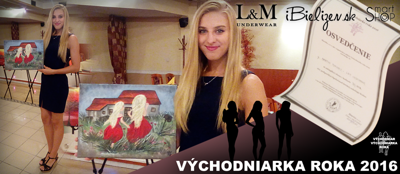 Dobročinná aukcia obrazov – Východniarka roka 2016