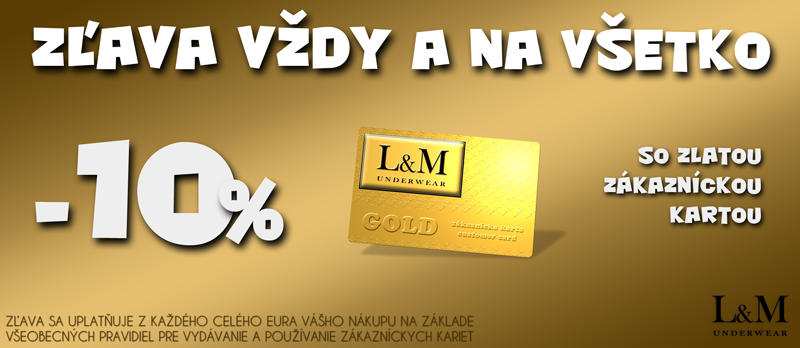 zľava vždy a na všetko