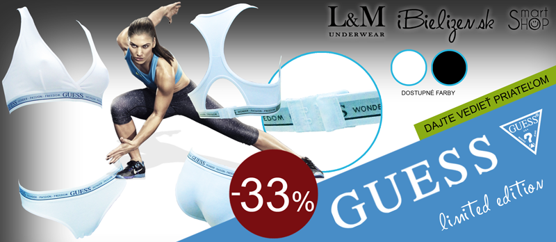 Ak fitness, tak GUESS!