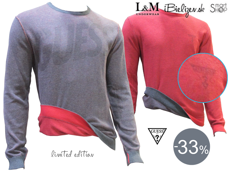 Príďte si po svoj obojstranný pulóver od GUESS