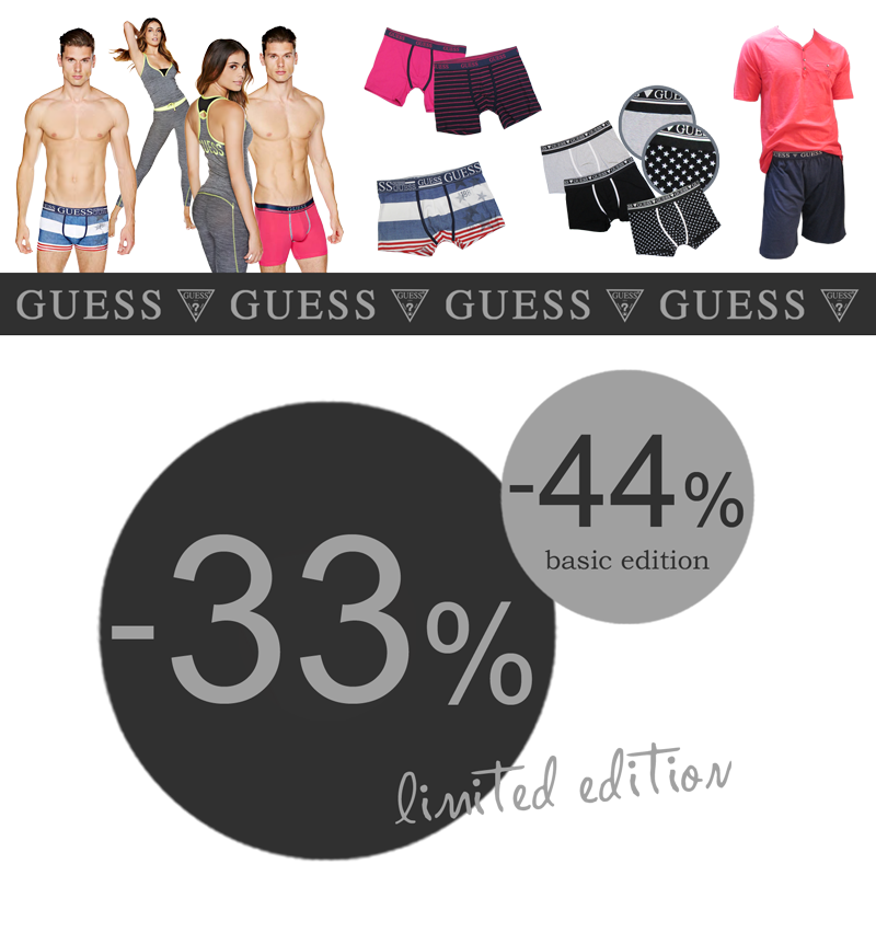 Nová limitovaná kolekcia od GUESS Jar - Leto 2017