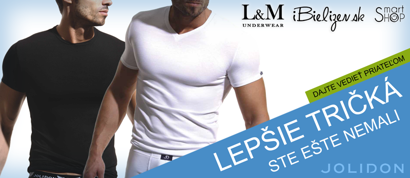 Tričká JOLIDON chlapom rozhodne nekupujte, budú ich milovať viac ako vás!