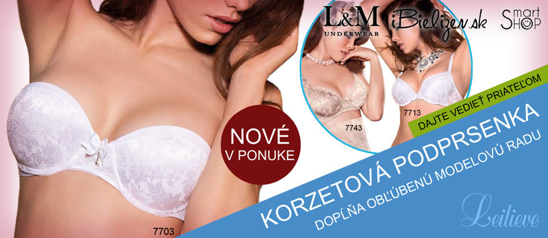 Korzetová podprsenka Leilieve 7703