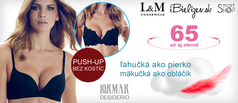 LORMAR DESIDERIO – PUSH-UP bez kostíc