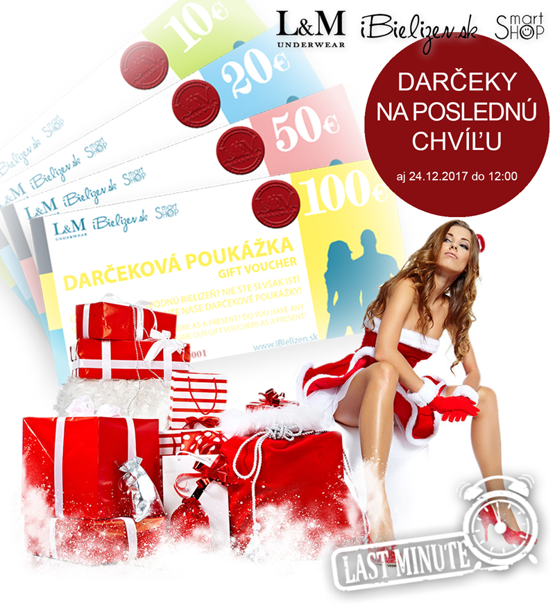 Darujte naše darčekové poukážky